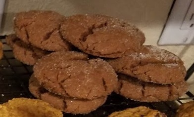 Ginger Molasses Cookies