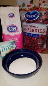 Frosted Cranberry recipe ingredients