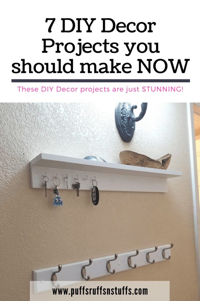 7 DIY Decor Projects you should make NOW - These DIY Decor projects are just STUNNING