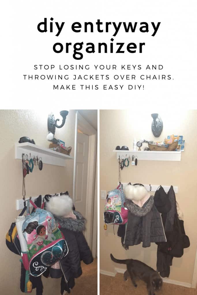 DIY Home Decor Projects - Hall Organizer Station