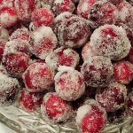Sugar frosted cranberries