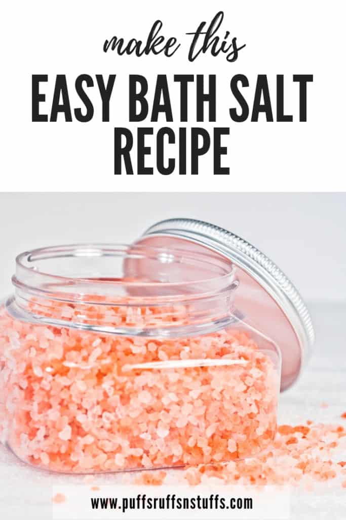 scented bath salts recipe