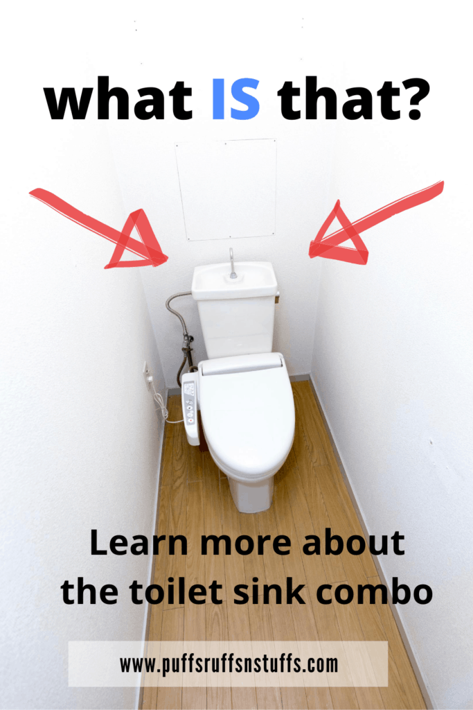 What is a toilet sink combo? Learn about a toilet sink combo. Japanese toilet sink combo