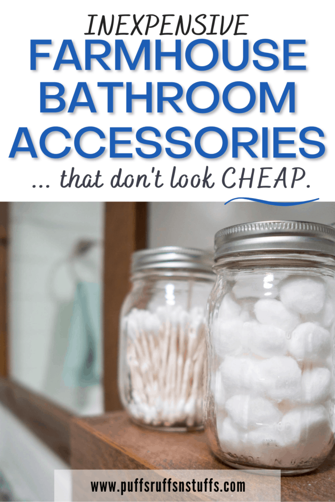 Farmhouse Bathroom Accessories that are Inexpensive