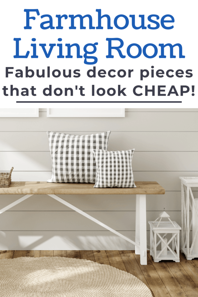 Get the perfect farmhouse living room with these fabulous decor pieces you need! These amazing modern farmhouse living room decor pieces will help you get the country living room you dream of.